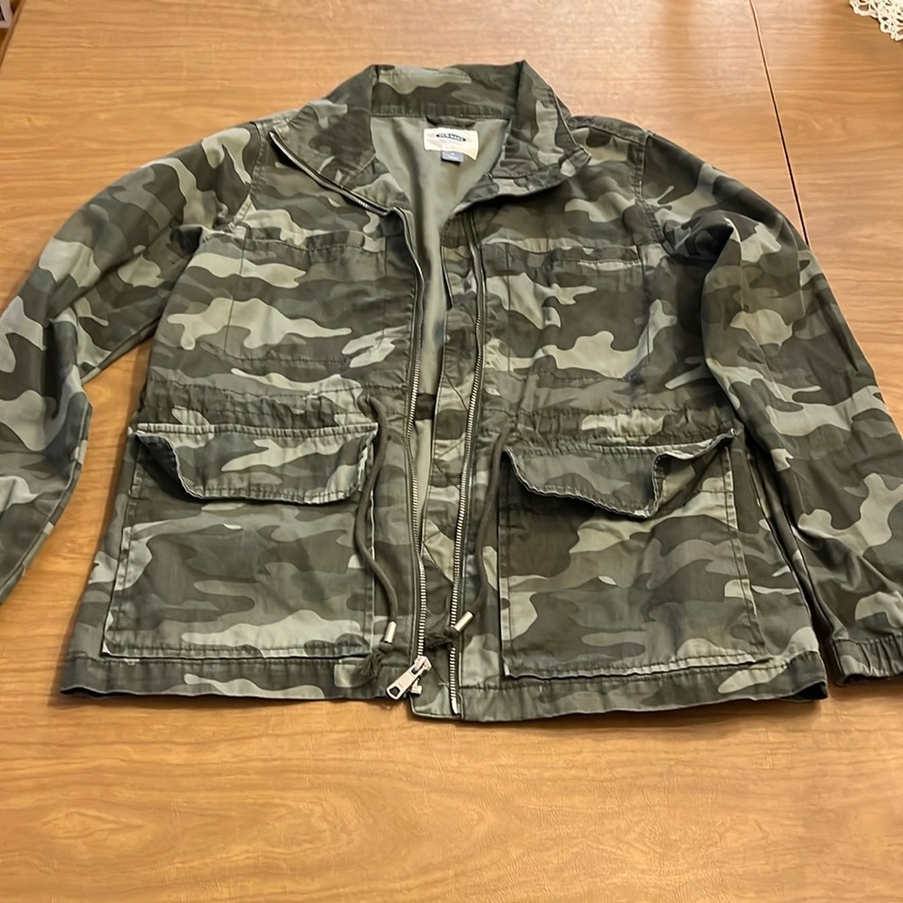 Old Navy camouflage jacket